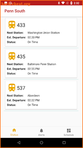 MARC Commuter - Live MARC train status updates screenshot