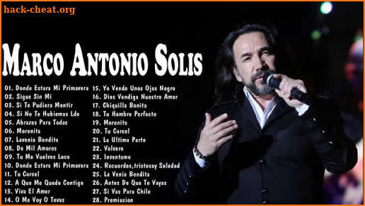 Marco Antonio solis 30 Grandes Exitos Enganchados screenshot