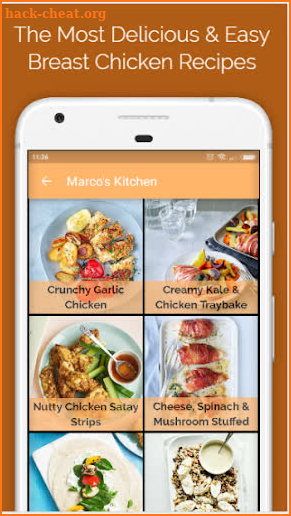 Marco's Kitchen - Easy Chicken Breast Recipes screenshot