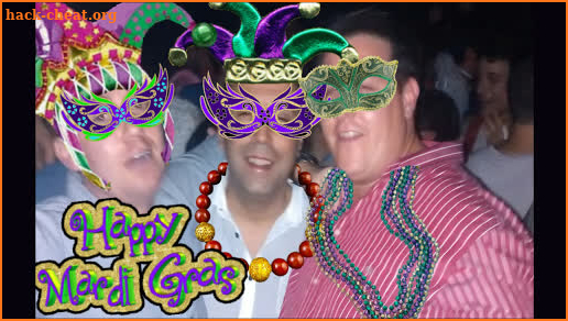 Mardi Gras Photo Stickers screenshot