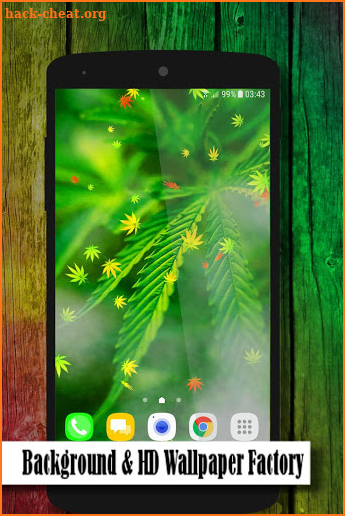 Marijuana Live Wallpaper screenshot