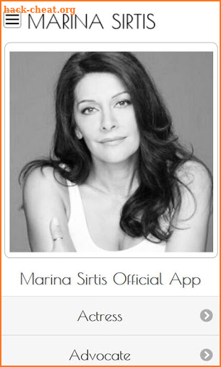 Marina Sirtis Official app screenshot