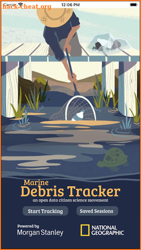 Marine Debris Tracker screenshot