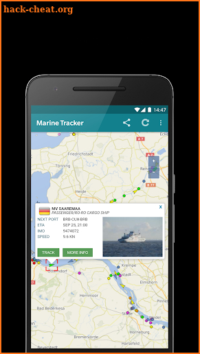 Marine Traffic Radar - Ship tracker screenshot