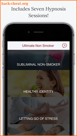 Mark Patrick Hypnosis Ultimate Non Smoker App screenshot