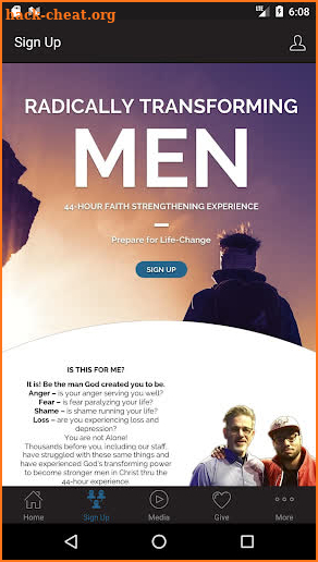 Marked Men For Christ screenshot