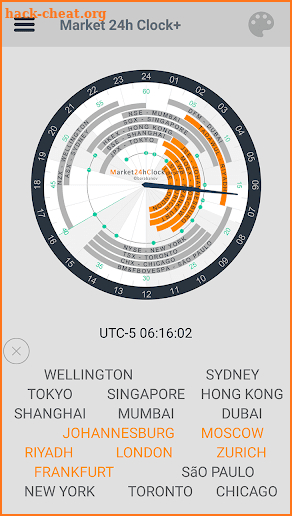 Market 24h Clock+ screenshot