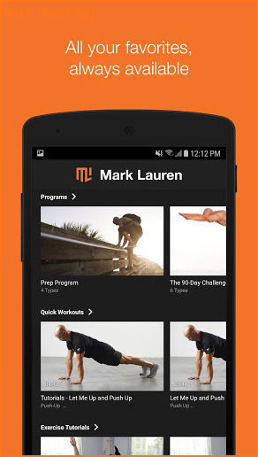 MarkLauren On Demand: Fitness screenshot