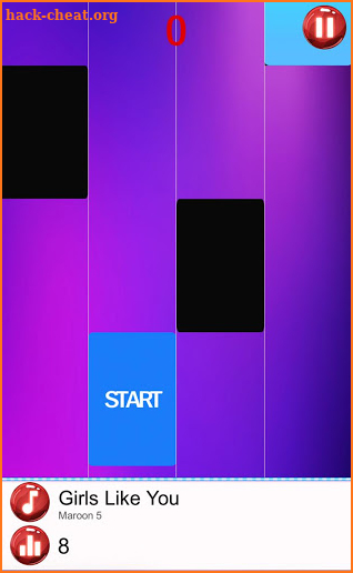 Maroon 5 Piano Games 2019 screenshot