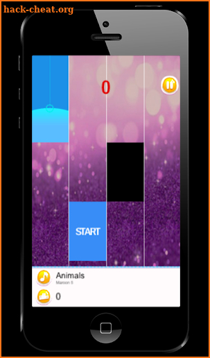 Maroon 5 Piano Tiles screenshot