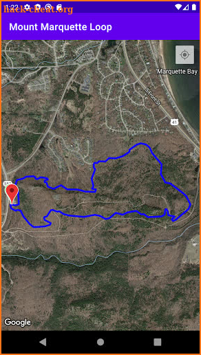 Marquette Trails App screenshot