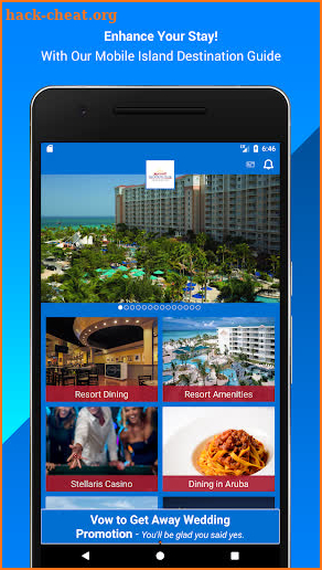 Marriott Surf Club Aruba screenshot