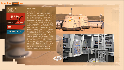 Mars Community Builder AR screenshot