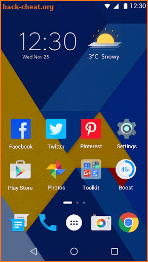 Marshmallow Launcher Theme for Android 7.0 screenshot