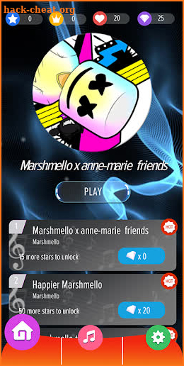 Marshmello DJ Piano Tiles screenshot