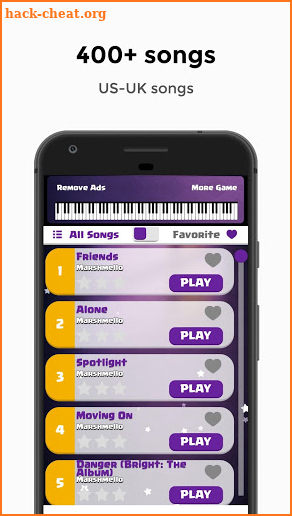 Marshmello Friends Piano Tiles 2 screenshot