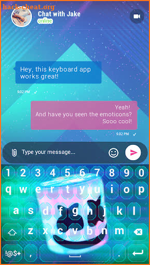 Marshmello Keyboard Backgrounds screenshot