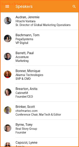 MarTech Conference screenshot