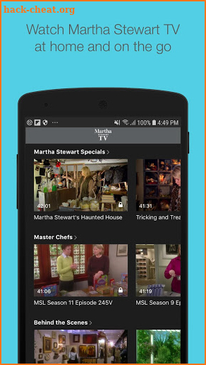 Martha Stewart TV screenshot