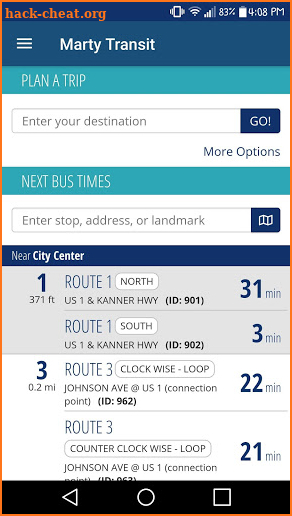 Marty Transit screenshot