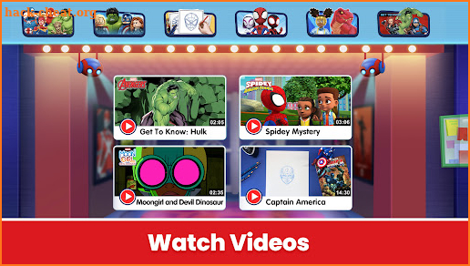 Marvel HQ: Kids Super Hero Fun screenshot