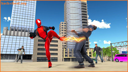 Marvelous Spider Rope Hero Crime City screenshot