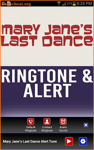 Mary Janes Last Dance Ringtone screenshot