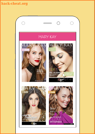 Mary Kay Catalog and Brochures screenshot