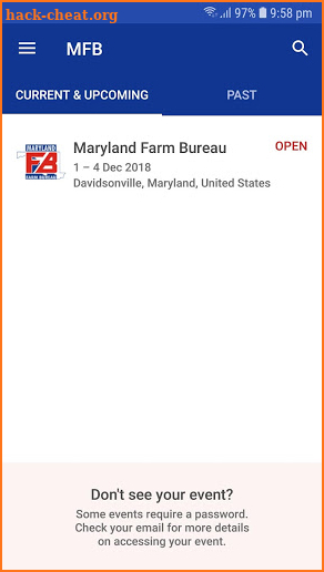 Maryland Farm Bureau screenshot