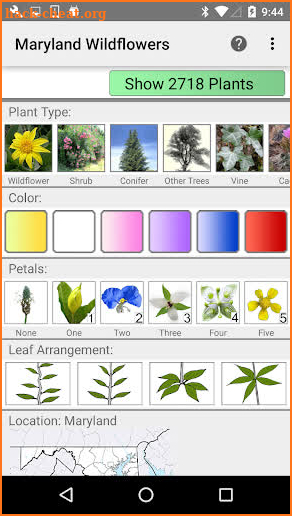 Maryland Wildflowers screenshot