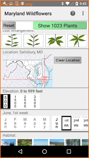 Maryland Wildflowers screenshot