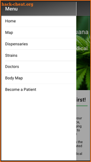 Marylands Medical Marijuana Dispensaries screenshot