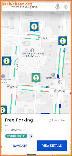 Marysville Parking screenshot