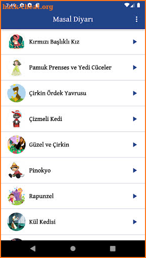 Masal Diyarı (Oku/Dinle) screenshot