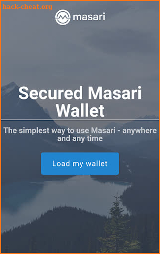 Masari Wallet screenshot