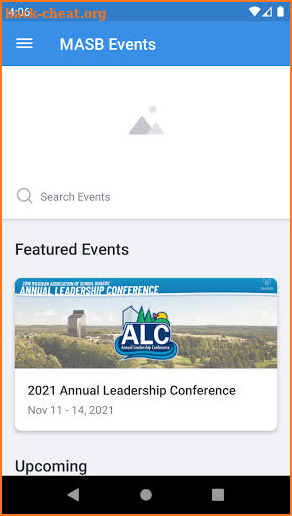 MASB Events screenshot