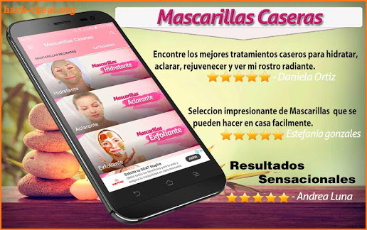 Mascarillas Caseras de Belleza Naturales screenshot