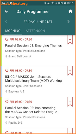 MASCC/ISOO 2019 screenshot