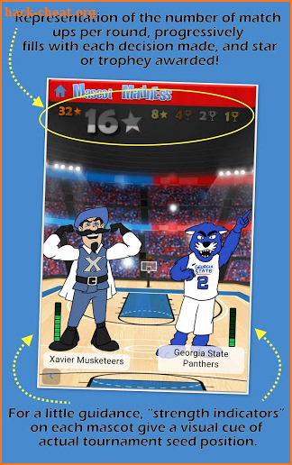 Mascot Madness - Bracket Builder screenshot