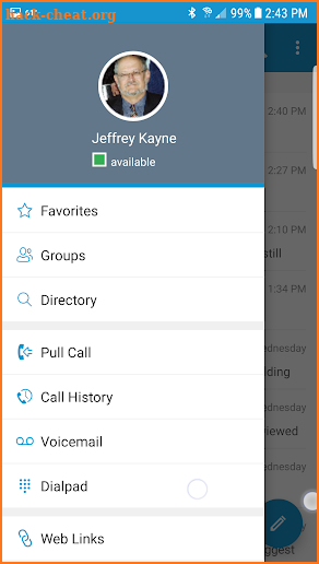 Masergy Communicator Connect screenshot