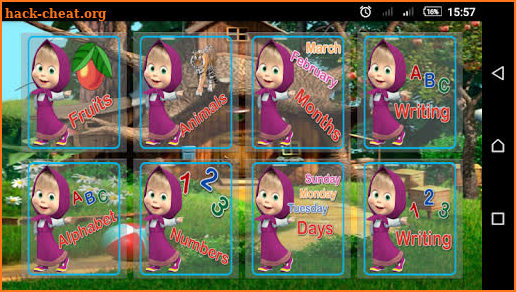 Masha and Bear Educational screenshot