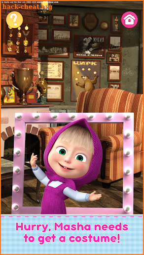 Masha and the Bear Child Games: Guest Meeting screenshot