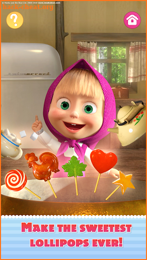 Masha and the Bear Child Games: Making Lollipops screenshot