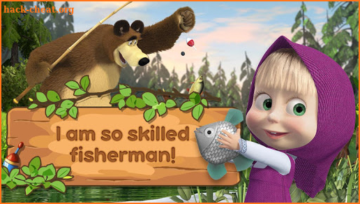 Masha and the Bear: Kids Fishing screenshot