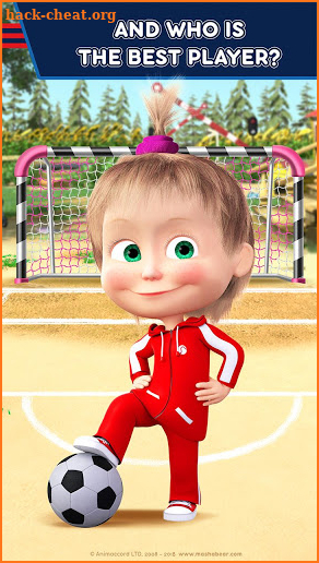 Masha and the Bear: Kids Football Games Cup 2018 screenshot