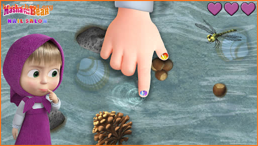 Masha and the Bear: Nail salon screenshot