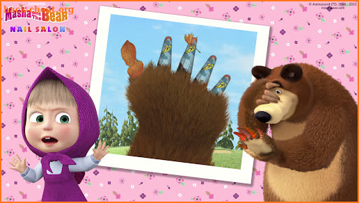 Masha and the Bear: Nail salon screenshot