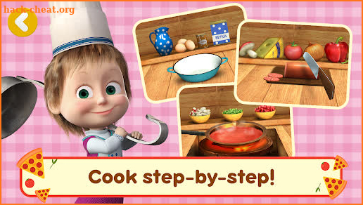 Masha and the Bear Pizzeria Game! Pizza Maker Game screenshot