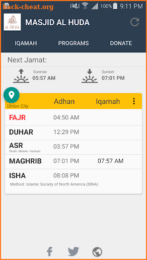 MASJID AL HUDA screenshot