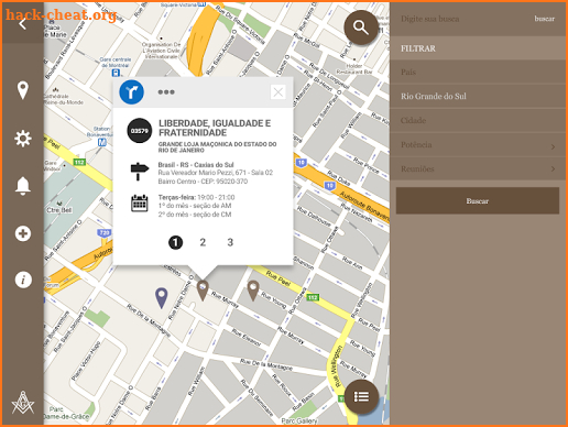 Masonic Lodges screenshot